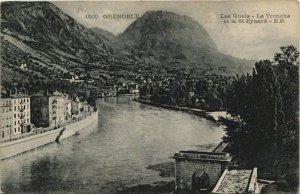 CPA GRENOBLE Les Quais La Tronche et le St-Eynard (685722)