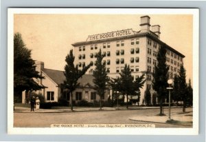 Washington DC-District of Columbia, The Dodge Hotel, Chrome Postcard