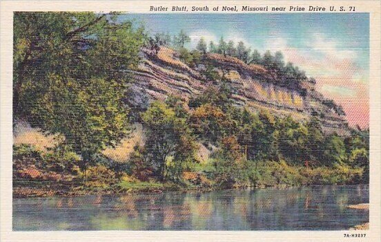 Butler Bluff South Of Noel Missouri