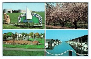 ANTIOCH, California CA ~ Multi View CONTRA COSTA COUNTY 1979  Postcard