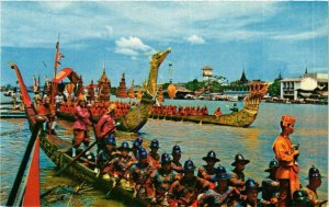 CPM AK THAILAND Dhonburi, Thailand: Scenery of the Royal Barges (345062)
