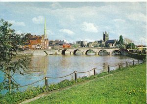 Worcestershire Postcard - River Severn - Ref TZ8419