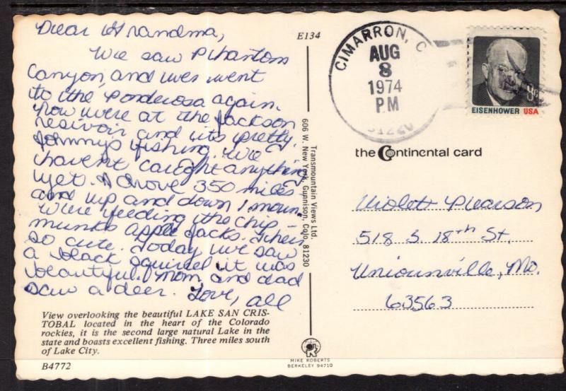 Lake San Cristobal,Lake City,CO BIN