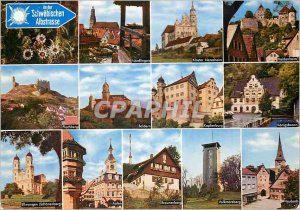 Postcard Modern Schw�bischen Albstrasse Stuttgart