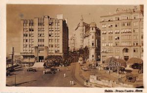 Bahia Brazil Praco Castro Allves Real Photo Antique Non Postcard Back J55466
