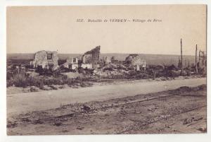 P745 battle of verdun france village de bras with railroad tracks