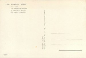 Turkey Postcard Ankara panorama Ataturk mausoleum