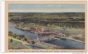 Canadian Locks, Steel Plant, Great Lakes Power Co. & Spanish River Pulp & Pap...