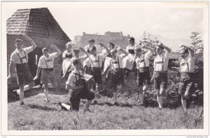 RP, Men Dancing, Scene On Salzburg, Austria, 1920-1940s