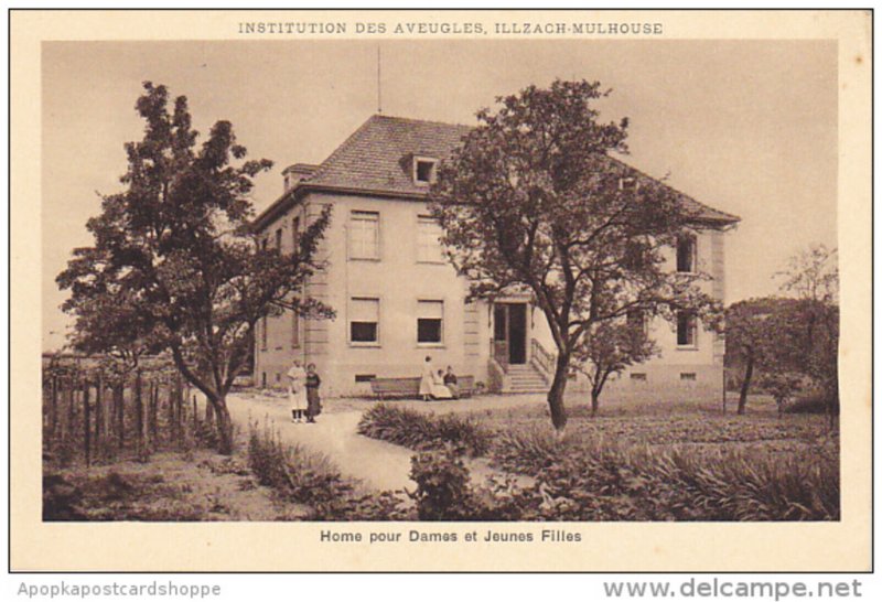 France Illzach-Mulhouse Home pour Dames et Jeunes Filles Institution des Aveu...