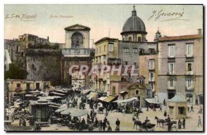 Old Postcard Italy Italia Napoli Porta Capuana