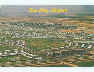 Pre-1980 AERIAL VIEW OF TOWN Sun City Arizona AZ n3212