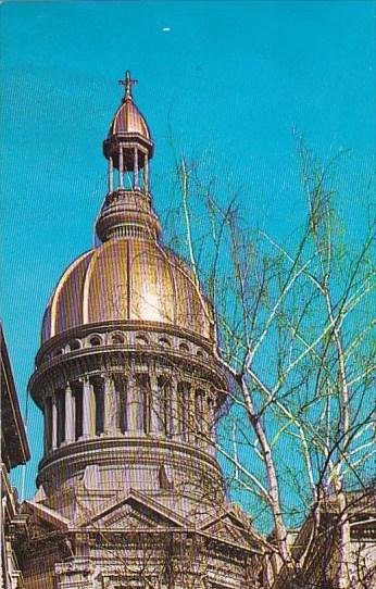 The State Capitol Gold Dome Trenton Mercer County New Jersey