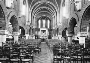 BR19656 Eglise st quentin interieur Quaregnon  belgium