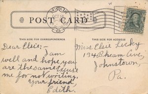 Steamer Freighter Coal Hoist No. 2 Lorain Ohio 1908 postcard