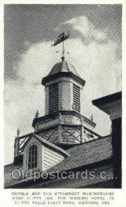 Old Steamboat Weathervane Atop Clifty Inn, Madison, Indiana, USA Ferry Boats,...