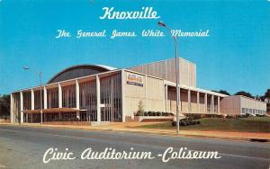 KNOXVILLE, TN Tennessee  GENERAL JAMES WHITE CIVIC AUDITORIUM~STADIUM  Postcard