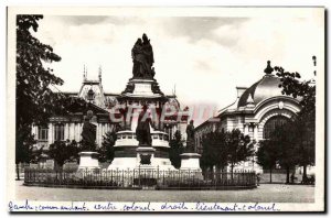 Old Postcard Belfort Monument Of Three Sieges The courthouse and hall celebra...