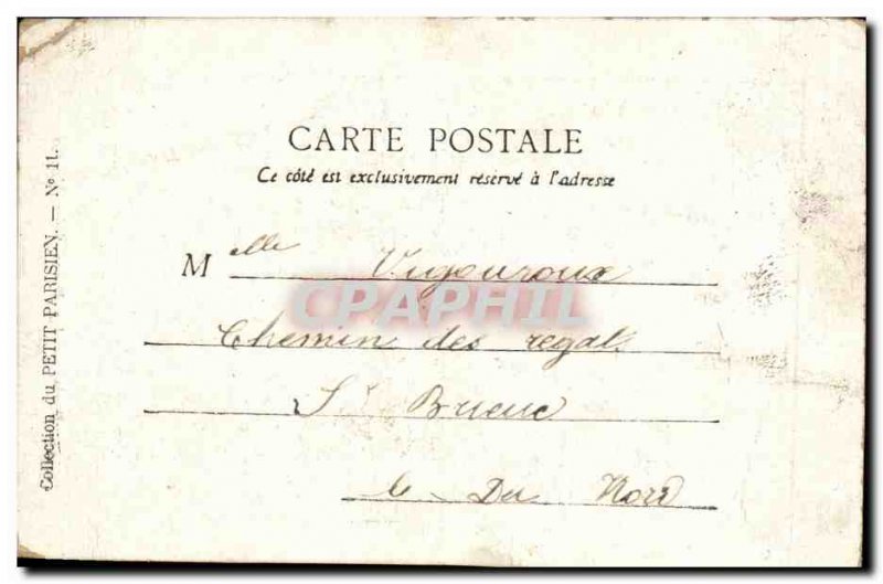 Paris Old Postcard La Porte Saint Martin