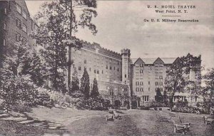 New York West Point Hotel Thayer On U.S.Military Reservation Albertype