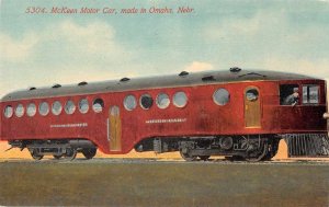 Omaha Nebraska McKeen Motor Car Vintage Postcard AA1939