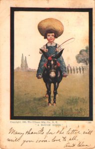 daydream postcard: A Rough Rider