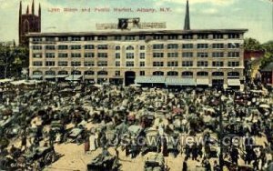 Lyon Block & Public Market in Albany, New York