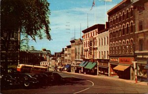 Canada Quebec Fabrique Street 1955