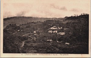 Vietnam Cochinchina Tonkin Hanoi Chapa Station d'Altitude 1650 m Postcard C104