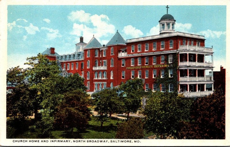 Maryland Baltimore Church Home and Infirmary North Broadway