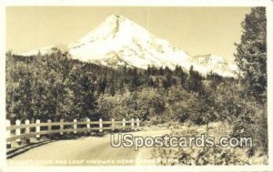 Real Photo Loop Highway - Mt Hood, Oregon