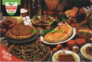Food & Drink Postcard - Aurelio's is Pizza, 590 N.Tamiami Trail, Naples RR13827
