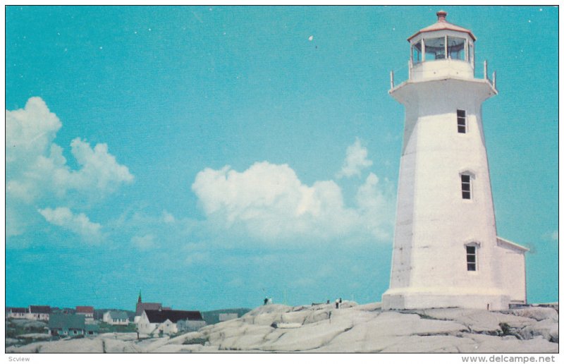Lighthouse, PEGGY'S COVE, Nova Scotia, Canada, 40-60´