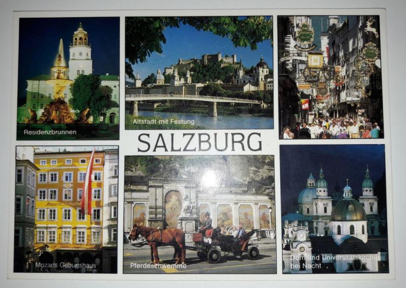 Salzburg, Austria, Picturesque festival city of Salzburg