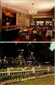 Vtg Stony Point New York NY A Bit of Sweden Restaurant & Motel 1950s Postcard