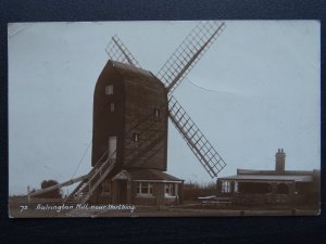 Sussex WORTHING Salvington Mill TEA ROOMS c1912 RP Postcard by Wells