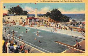 The Municipal Swimming Pool Pacific Grove California  