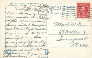 St Petersburg FL Hotel Rolyat White Border Postmarked 1926