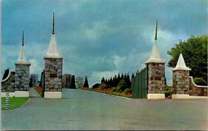 Canada Vancouver Forest Lawn Memorial Park Entrance