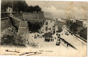 CPA BREST - Les Rampes (194213)