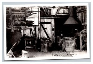 Vintage 1950's RPPC Postcard Blacksmith Shop Knott's Berry Farm Buena Park CA