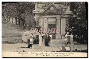 Old Postcard Cauterets Theater Theater of Nature of the Phoenician Rivollet M...