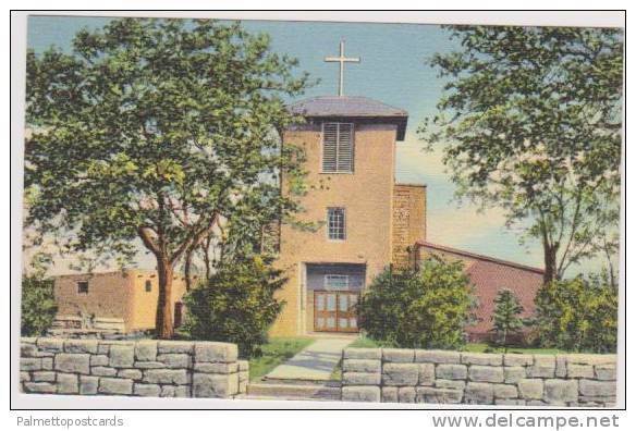 Oldest Church in US, San Miguel Mission, Santa Fe, New Mexico 1930-40s