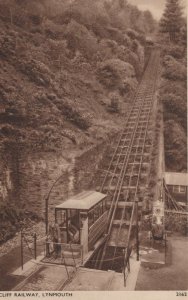 Devon Postcard - Cliff Railway, Lynmouth  RS23607