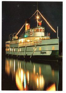 Royal Mail Ship Segwun, Muskoka, Gravenhurst, Ontario Large 5 X 7 inch Postcard