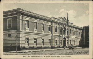 Recife Pernambuco Escola Aprendizes Marinheiros c1910 Postcard