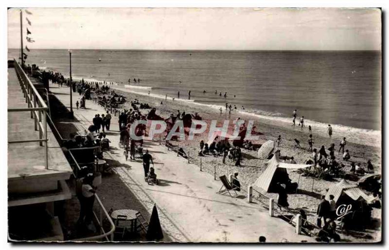 Postcard Old Luc Sea Promenade and the beach