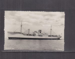 SWEDEN  MS PANAMA  JOHNSON LINE, c1960 ppc., unused.