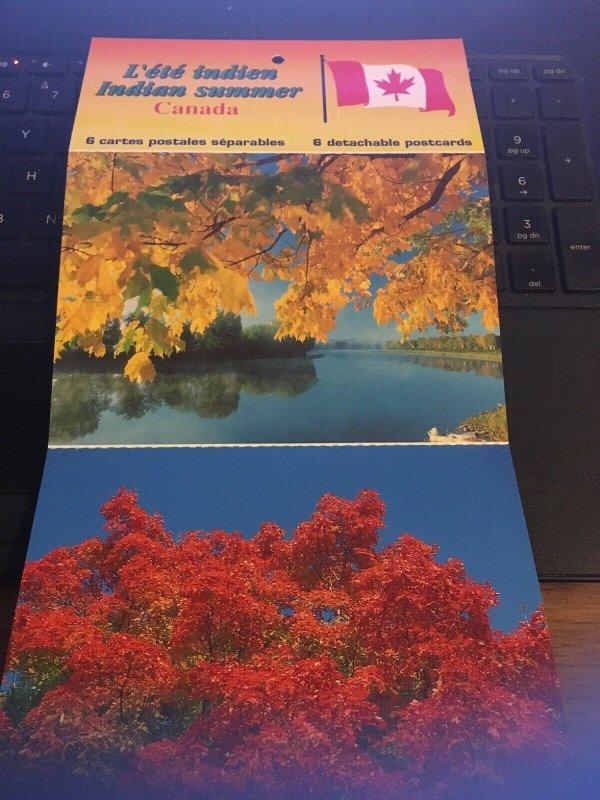 Postcard Set- Indian Summer Canada, 6 detachable postcards