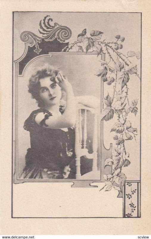 Art Nouveau Woman portrait , 00-10s